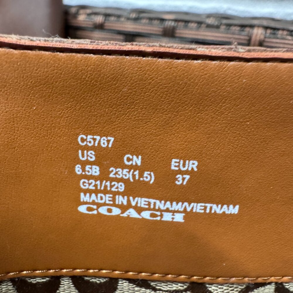 coach Fitz Riding Boot c5767 size 6.5 - Picture 8 of 9